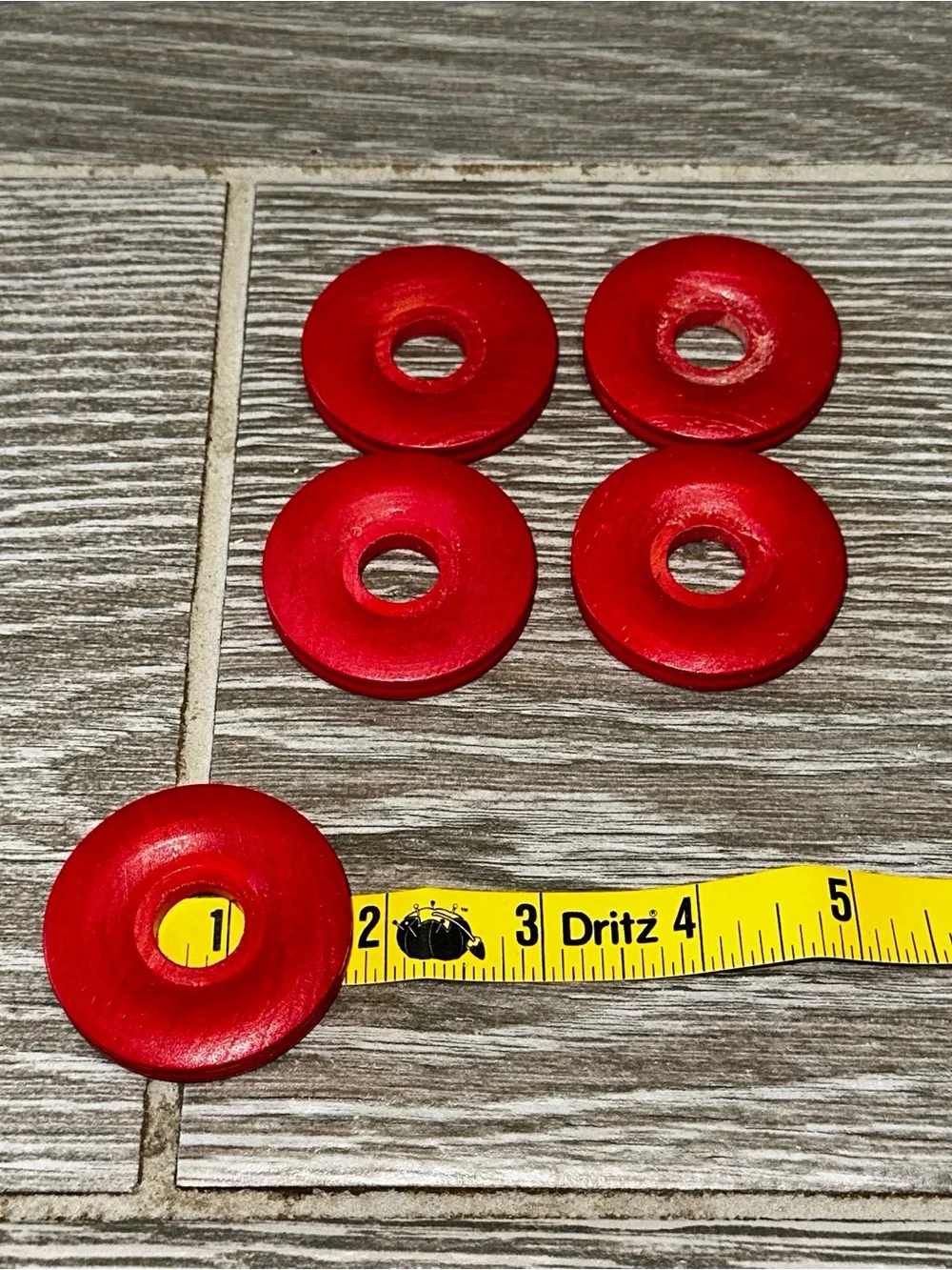 Vintage Playskool Lincoln Log Wood Toy Builder Set Tools Plastic Nuts Bolts Lot